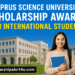 Cyprus Science University Scholarship Awards for International Students 2026 – scholarshipalert4u.com