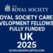 Fully Funded UK Royal Society Career Development Fellowship 2025 | scholarshipalert4u.com