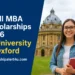 Skoll MBA Scholarships 2026 at University of Oxford – Fully Funded MBA in the UK, featuring Oxford University campus and international students studying together