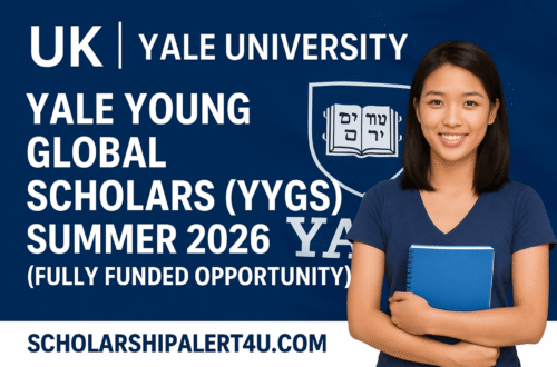 Yale Young Global Scholars (YYGS) Summer 2026 – Fully Funded Opportunity at Yale University | ScholarshipAlert4u.com